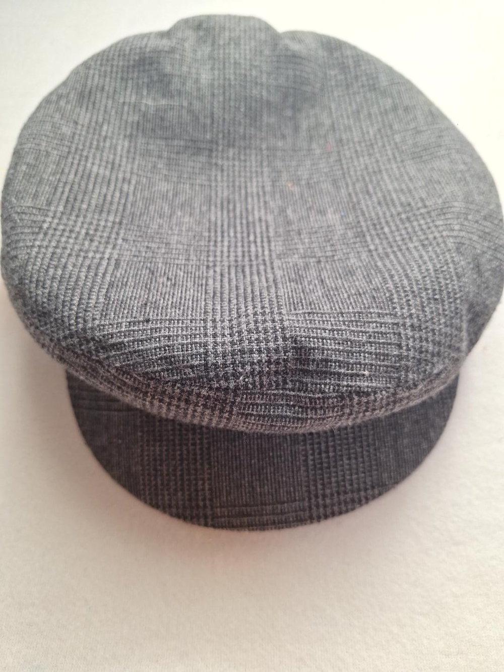 Brixton Black Hooligan Newsboy Flat Cap Size M 59cm